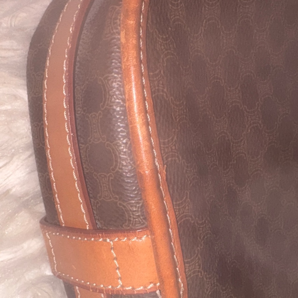 Authentic Celine Brown and Tan Crossbody Bag - Picture 10 of 12